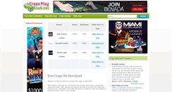 Desktop Screenshot of crapsplaybook.net